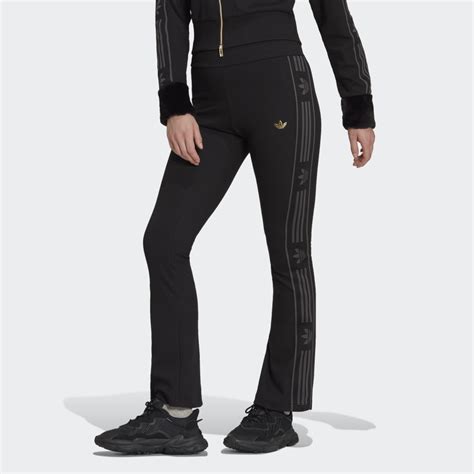 adidas originals ski ribbed leggings|adidas flared leggings.